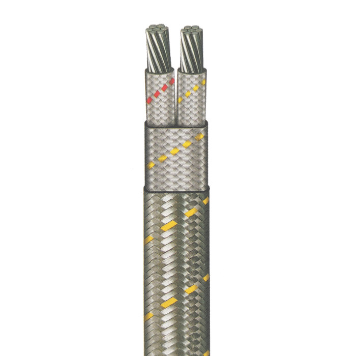 Kabelis termoporinis K tipo, 2x0.22 mm2, FG-FG-SS - 400 °C, KLTEF302KT01IT